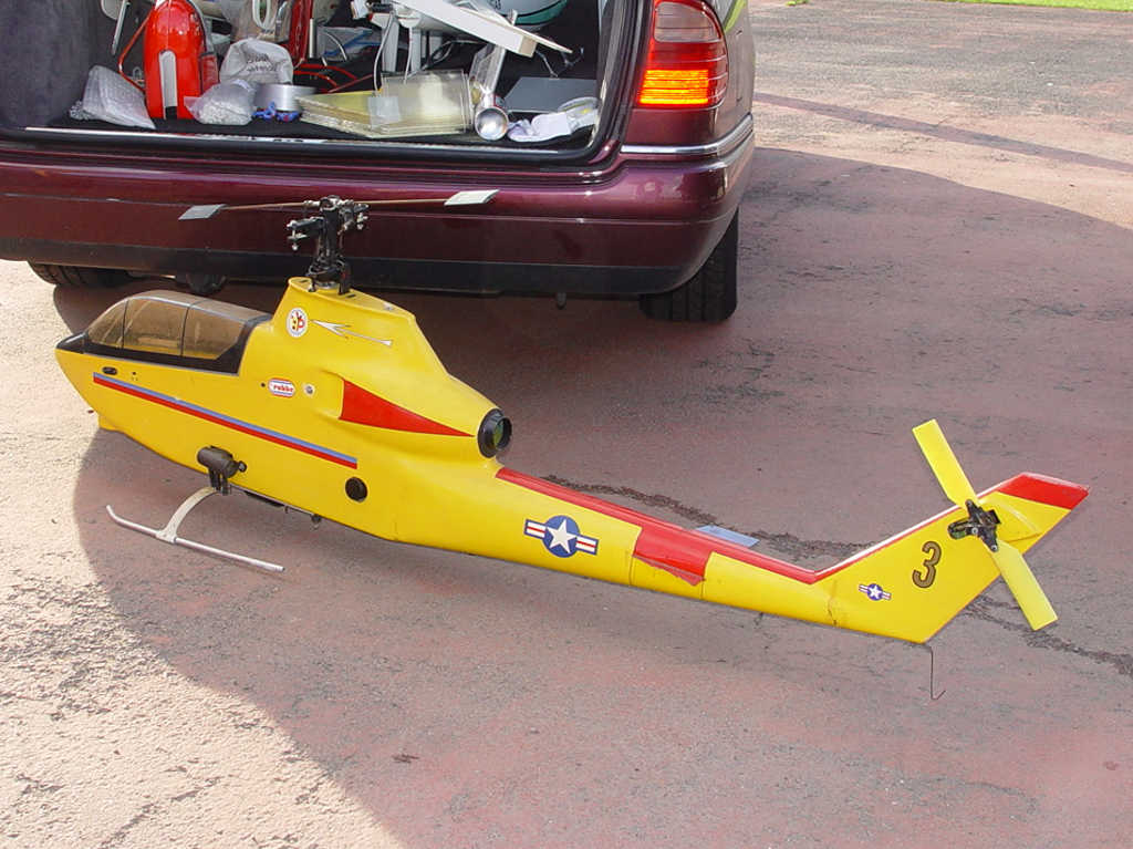 Hegi-Cobra : Schauflug von Ewald Glanzer während der F3C EM in Bitburg