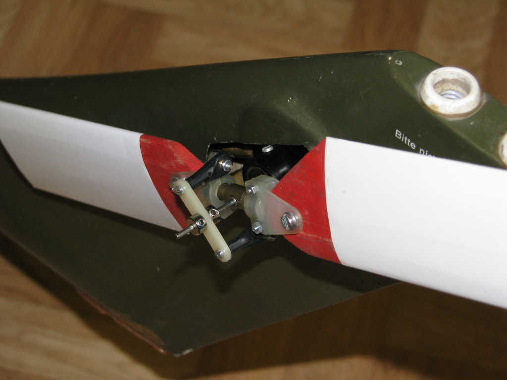 Elektrische Hegi Cobra - Heckrotor